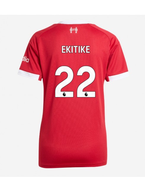 Liverpool Hugo Ekitike #22 Replika Hemmakläder Dam 2025-26 Kortärmad Liverpool Hugo Ekitike #22 Replika Hemmakläder Dam 2025-26 Kortärmad